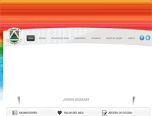 Tablet Screenshot of colegiofherbart.edu.mx